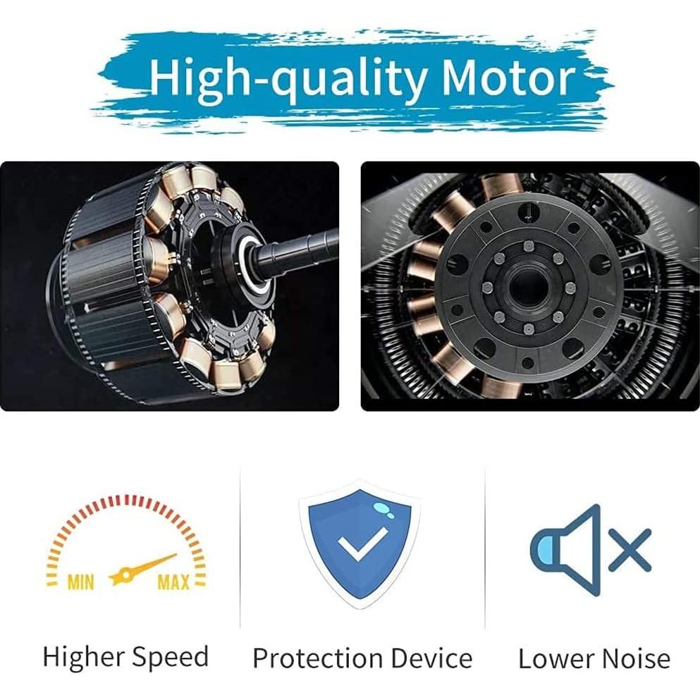 Bomba de Aire Eléctrica CZGBRO 500W para Colchones Inflables