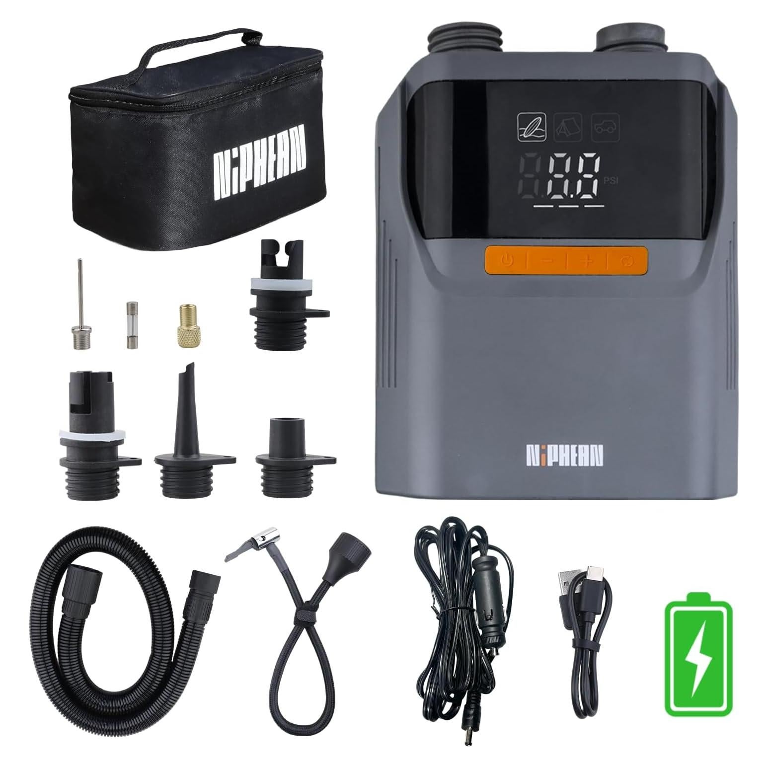 Bomba de Aire Eléctrica Niphean NP-Air Pump-A01 50 PSI