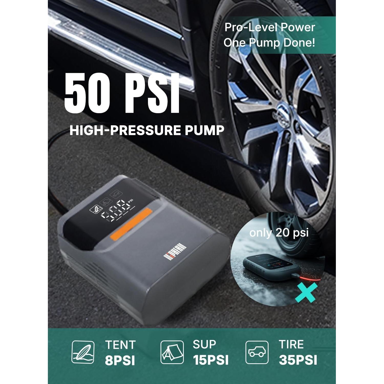 Bomba de Aire Eléctrica Niphean NP-Air Pump-A01 50 PSI