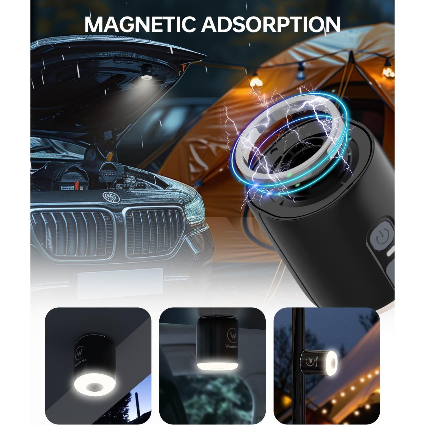 Mini Bomba de Aire Eléctrica Wonforic 4.5kPa Recargable