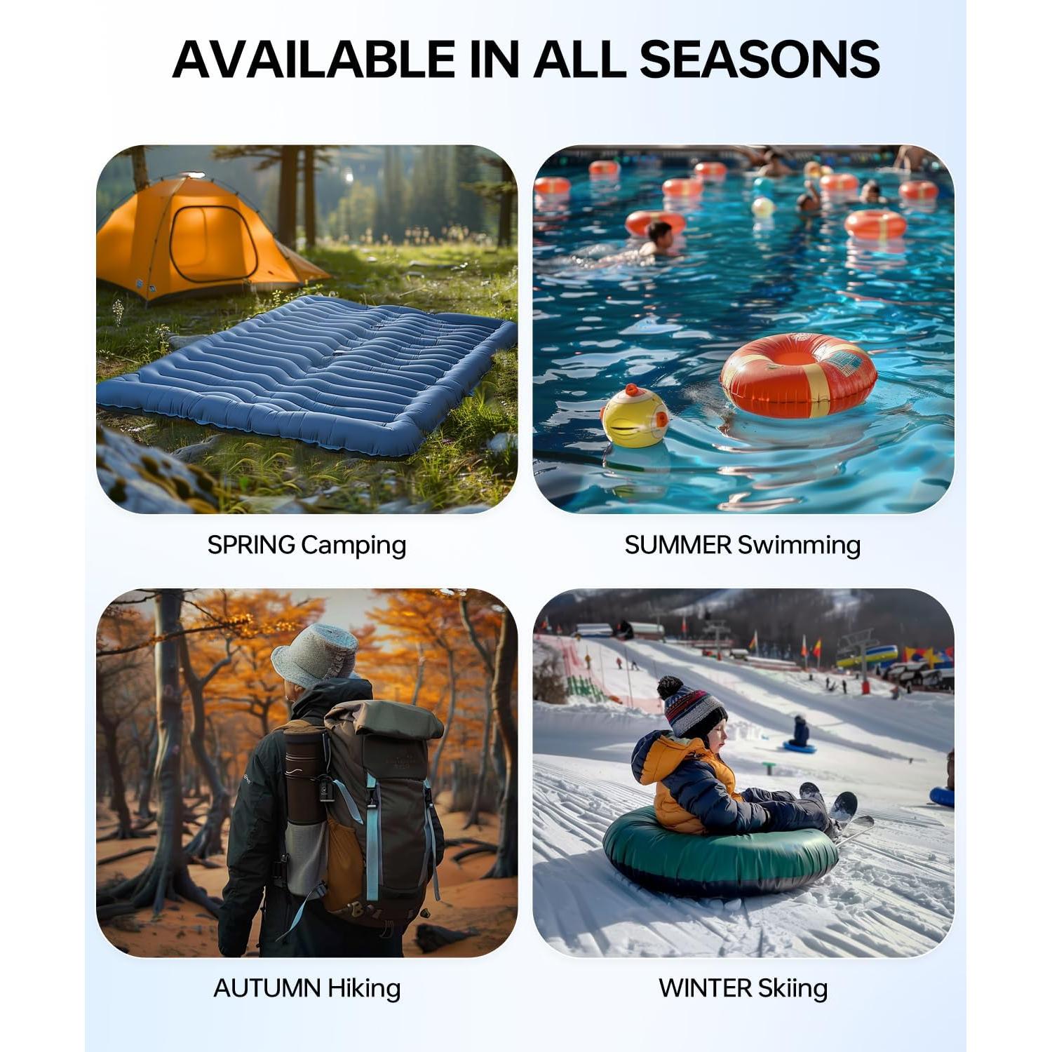 Mini Bomba de Aire Eléctrica Wonforic 4.5kPa Recargable