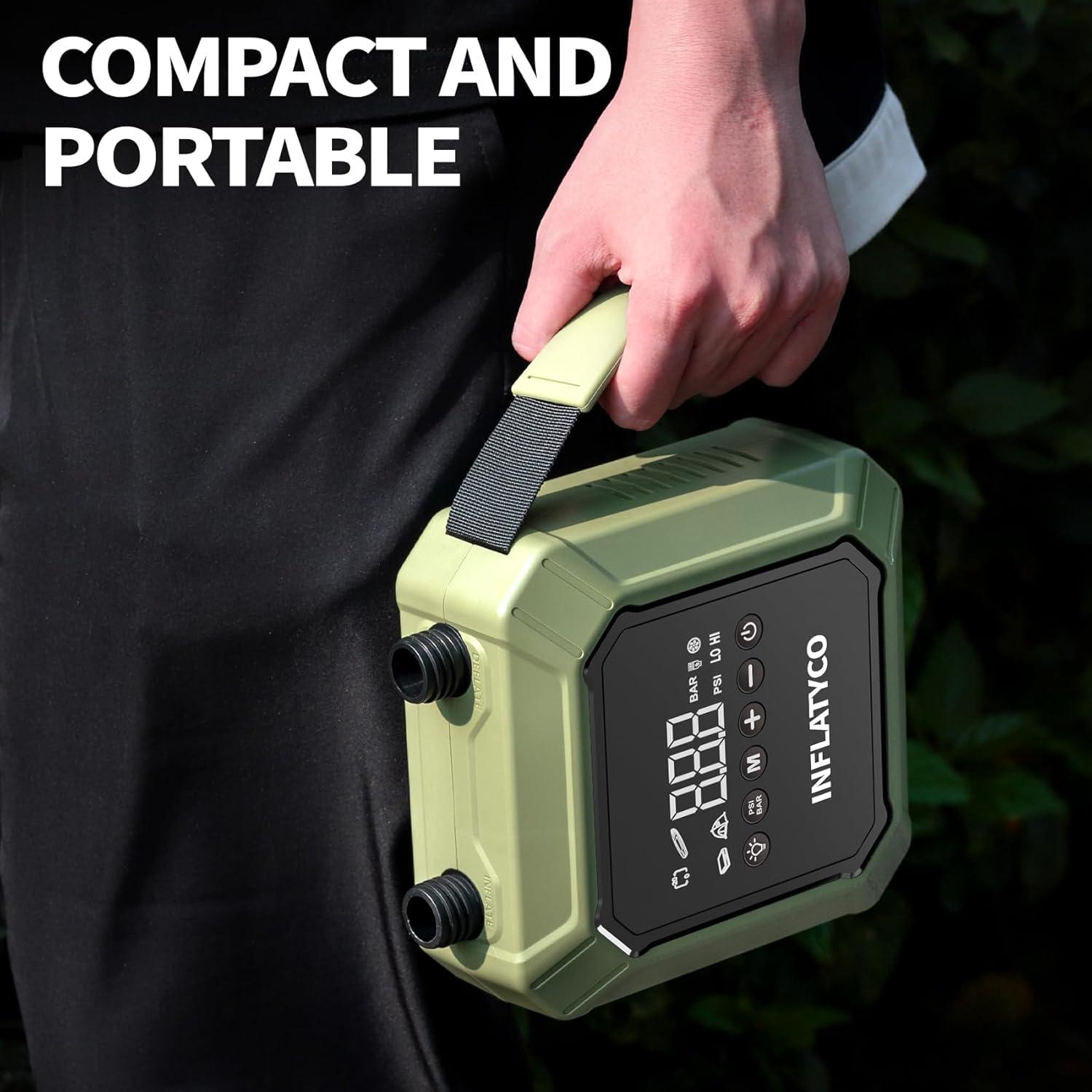 Bomba Eléctrica Inflable INFLATYCO Mini Pilot Whale 20PSI