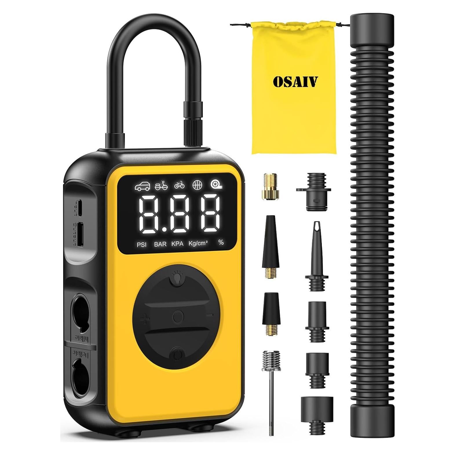 Compresor de Aire Portátil Osaiv P190 150PSI y 4kPa