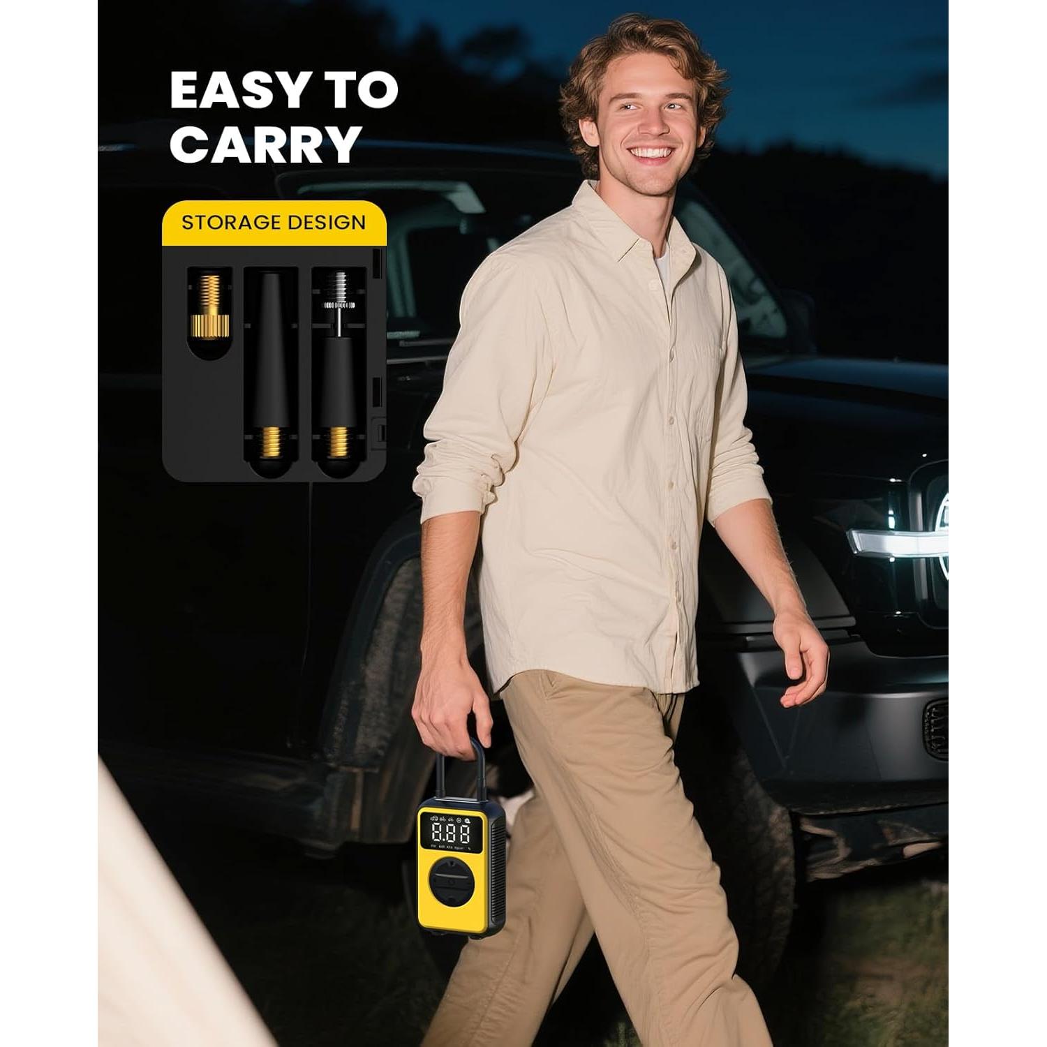 Compresor de Aire Portátil Osaiv P190 150PSI y 4kPa