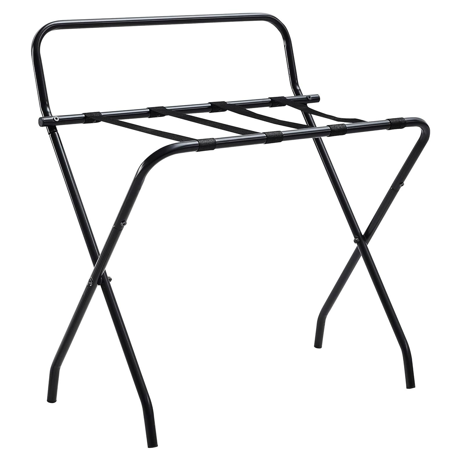 Soporte Plegable para Equipaje Muebles Kings Brand - Negro