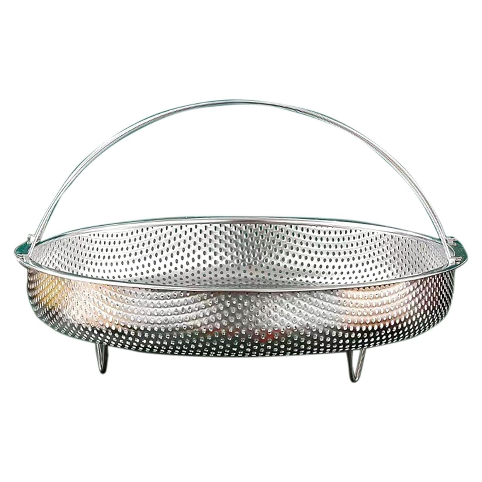 Cesta de Vapor de Acero Inoxidable Yansanido 22.4 cm Mediana