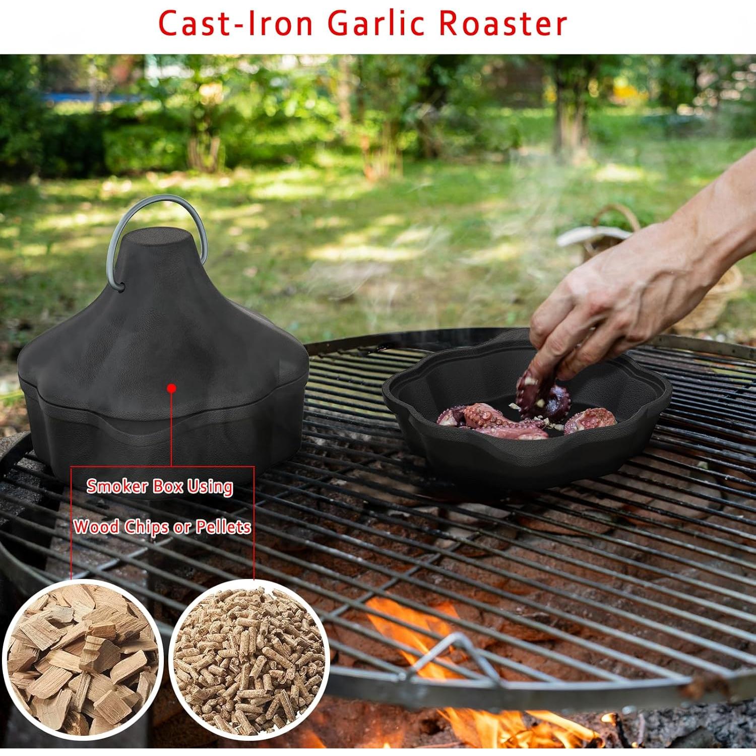 Cacerola de Hierro Fundido UKENEM 19.8 cm Multifuncional