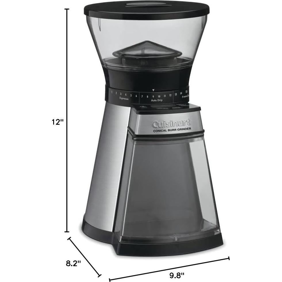 Molinillo de Burr Programable Cuisinart + Hervidor 1.7L CPK-17
