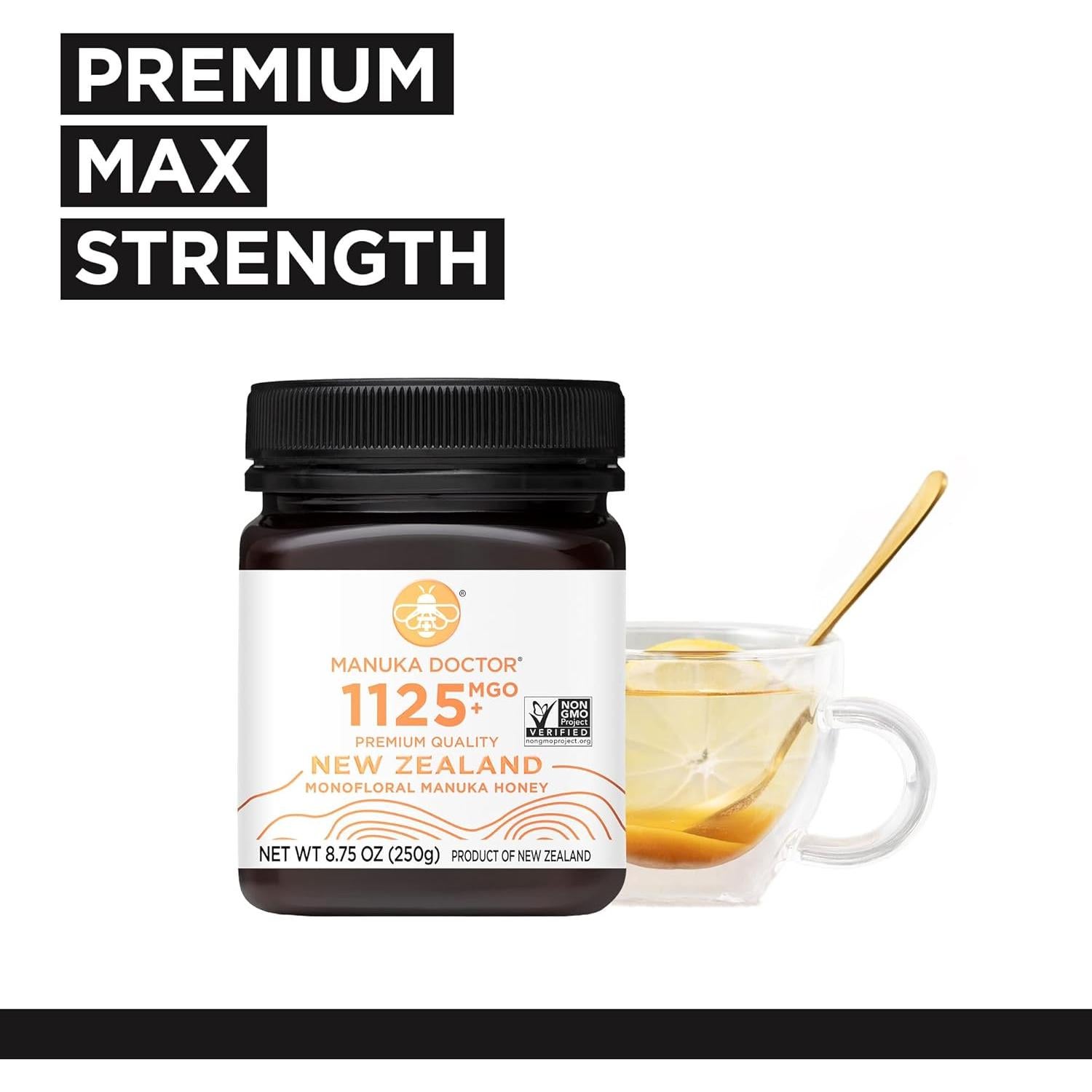 Miel de Manuka Manuka Doctor MGO 1125+ 247.5 g Pura de NZ