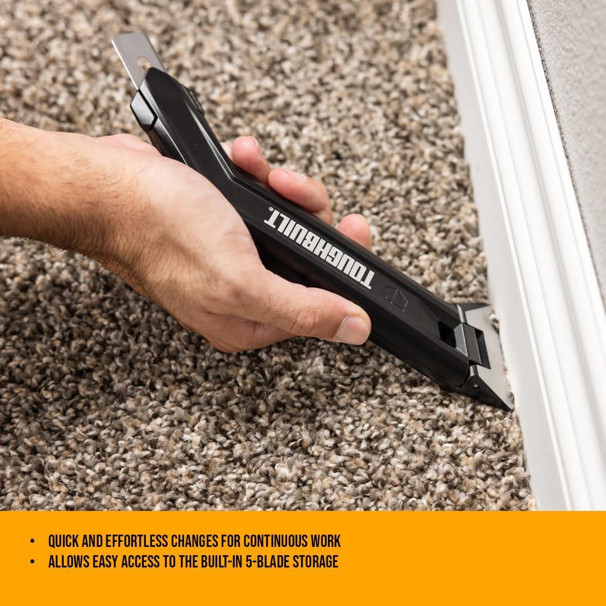 Cuchillo para Alfombra ToughBuilt TB-H4-11-CK, 164g