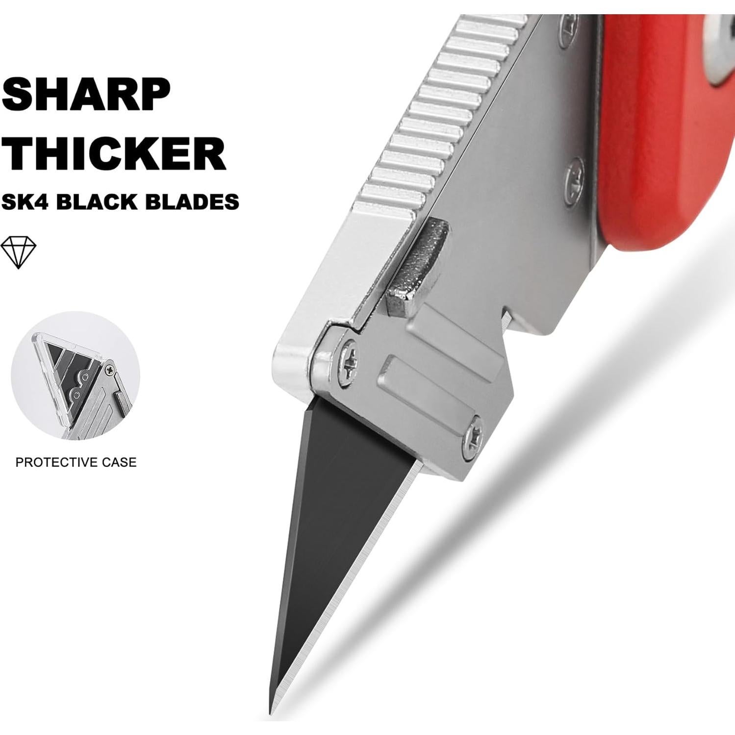 Cuchillo Utility Plegable HAUTMEC HT0294 Multiherramienta 4 en 1