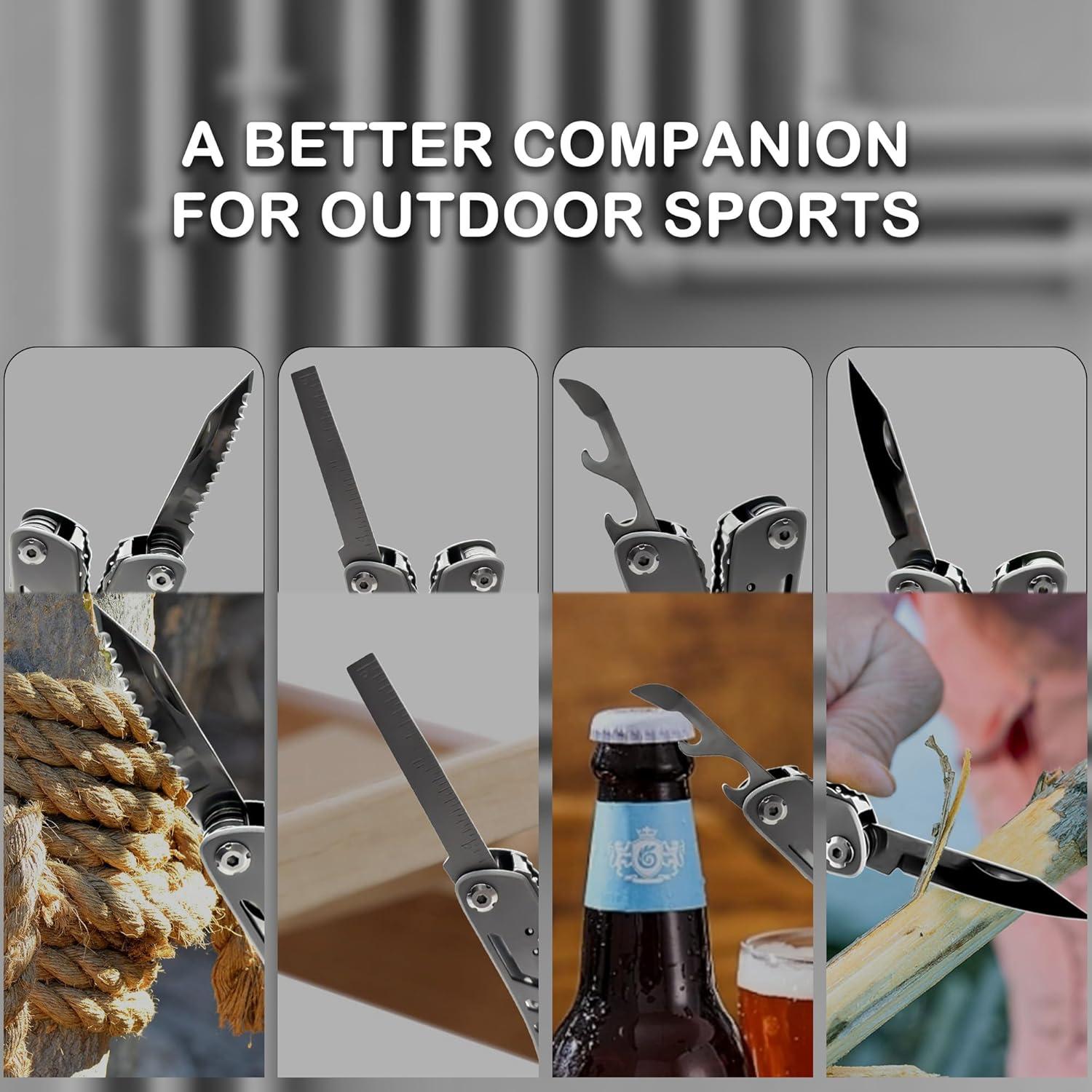 Multiherramienta 21-en-1 NeonArtistry de Acero Inoxidable