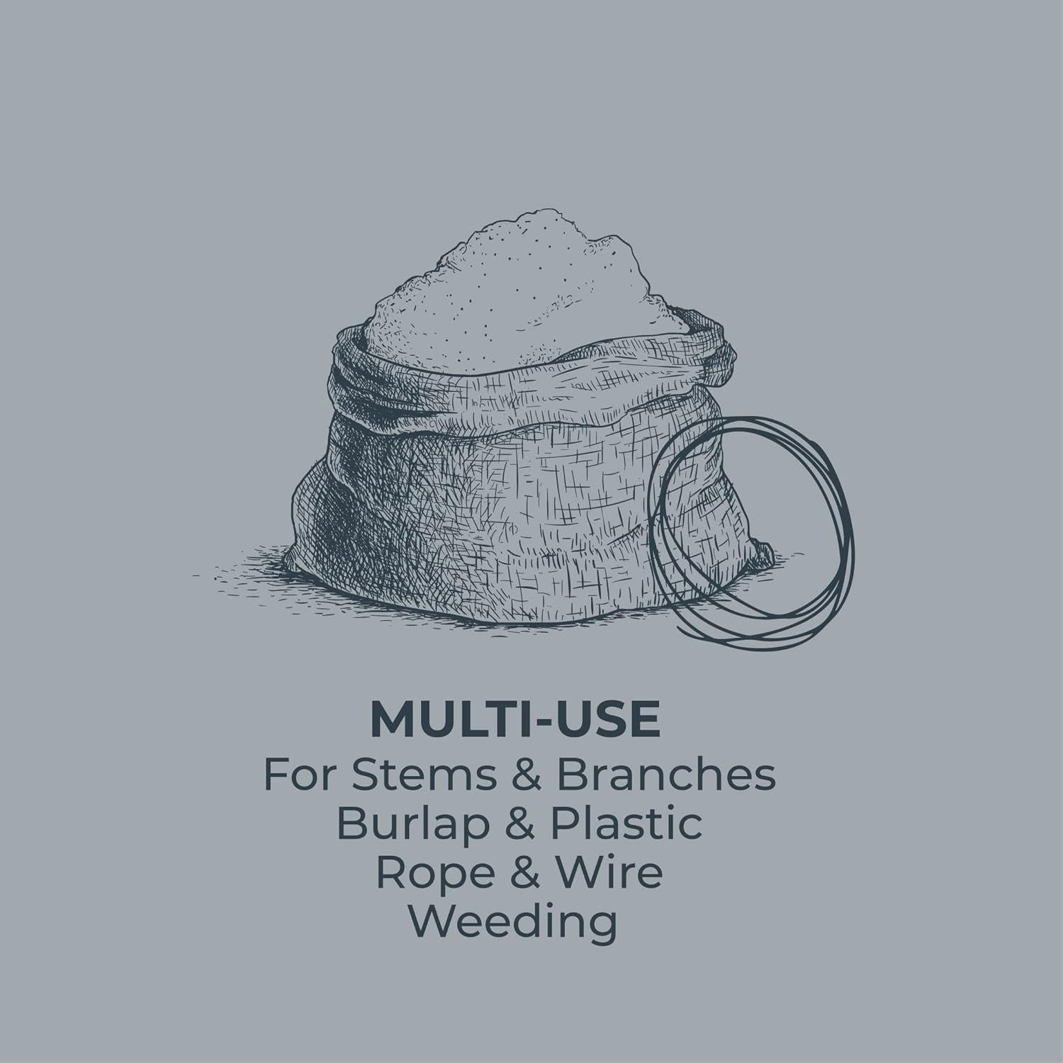 Cuchillo de Jardín Hori Hori Woodland 25.4 cm Acero Inoxidable