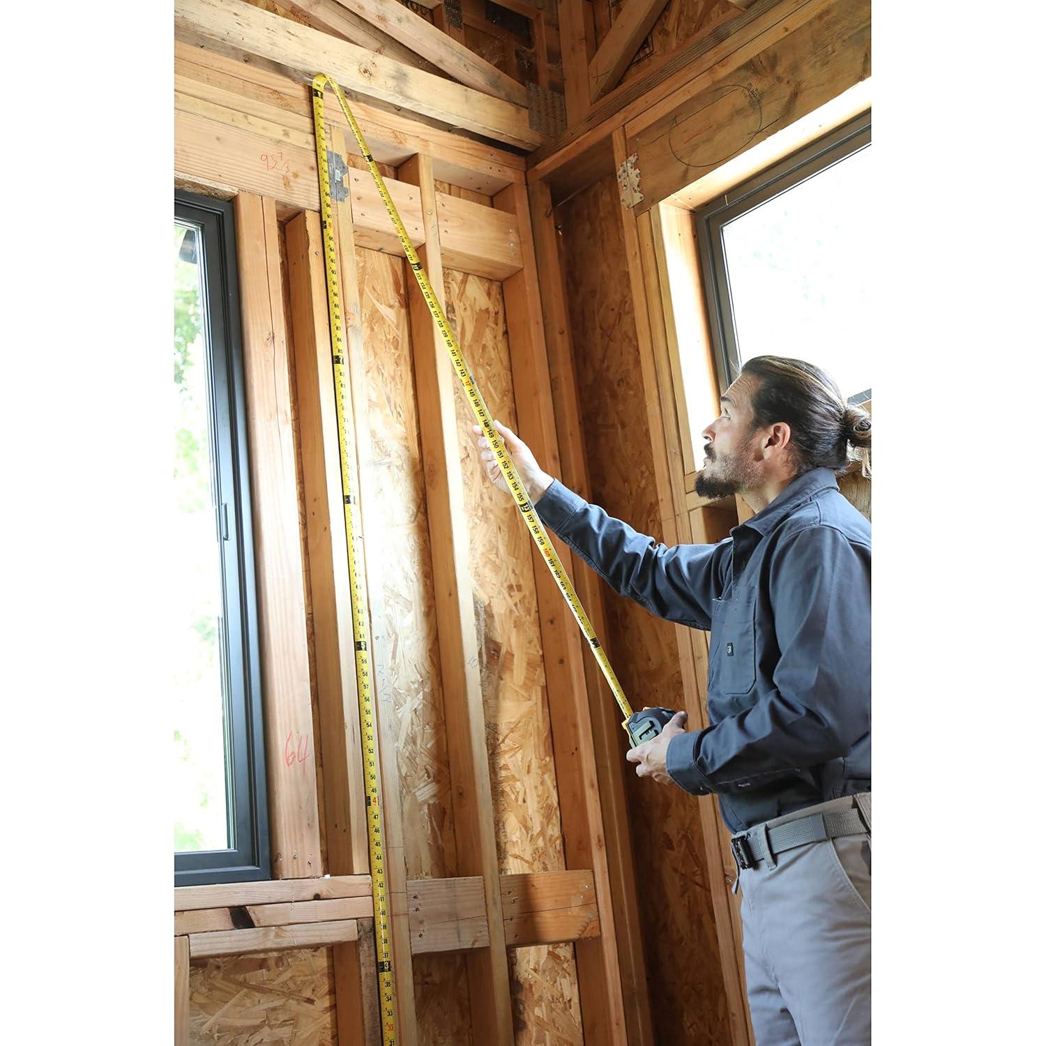 Cinta Métrica ToughBuilt ProBlade 25' (7.62 m) con Control de Cuchilla