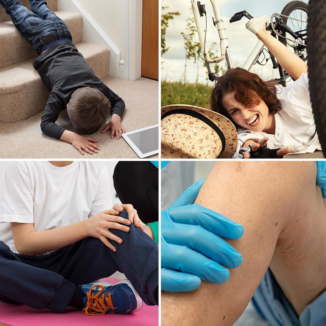 Tiras de Cierre de Heridas CXWLTT 5 Pcs 1.5cm x 8cm