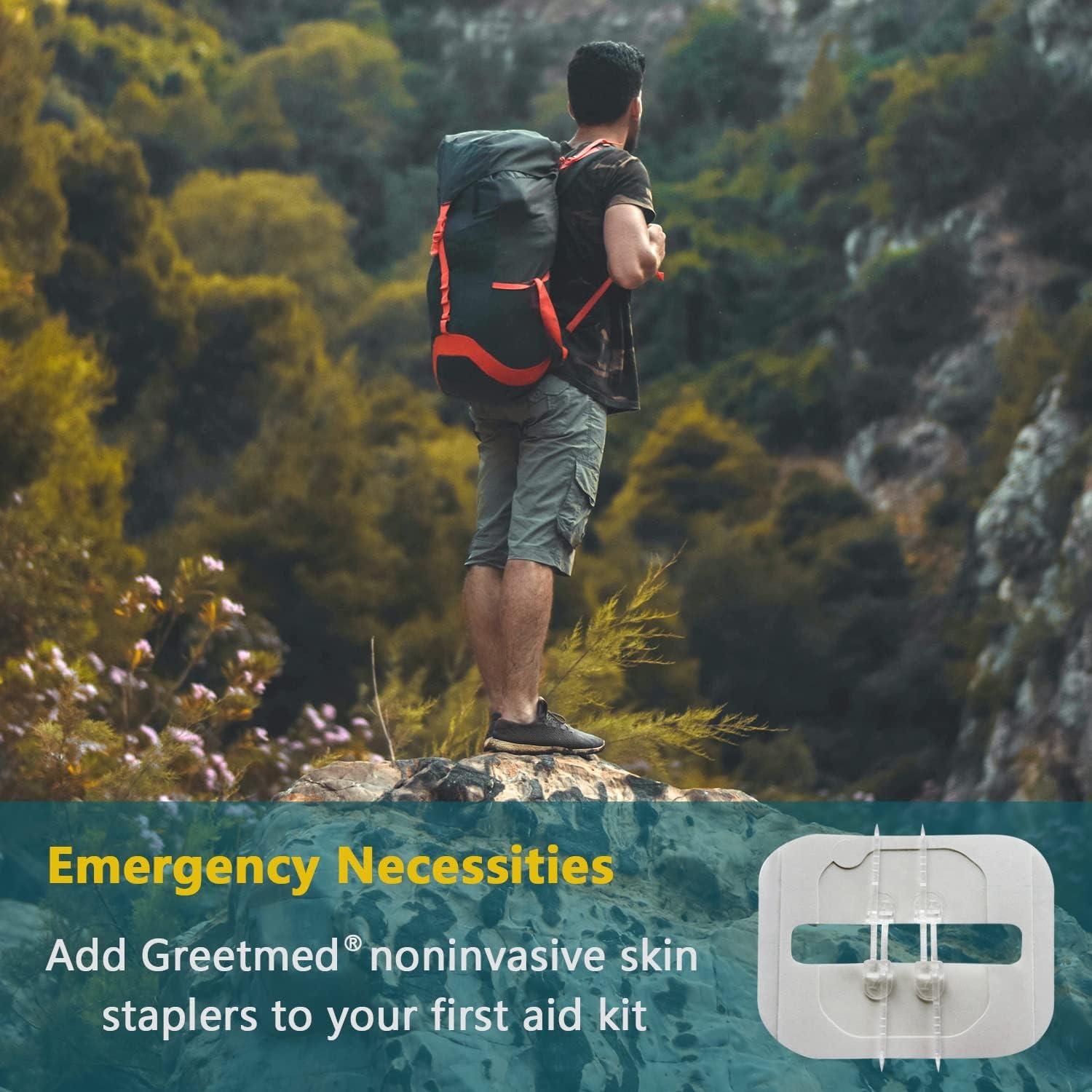 Kit de Cierre de Heridas Greetmed - 2 Piezas de Emergencia