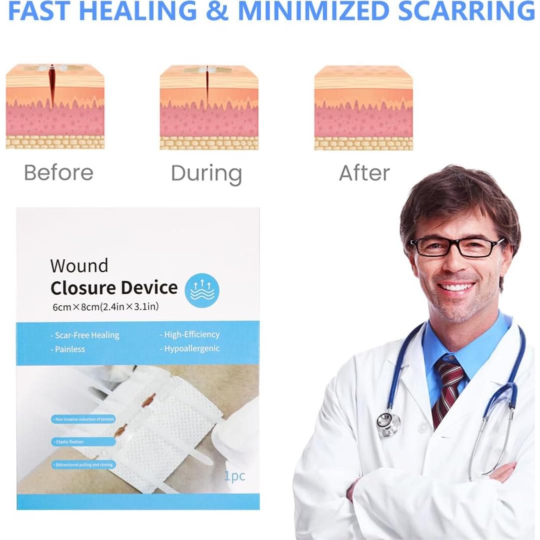Tiras de Cierre de Heridas CXWZRU Kit de Primeros Auxilios