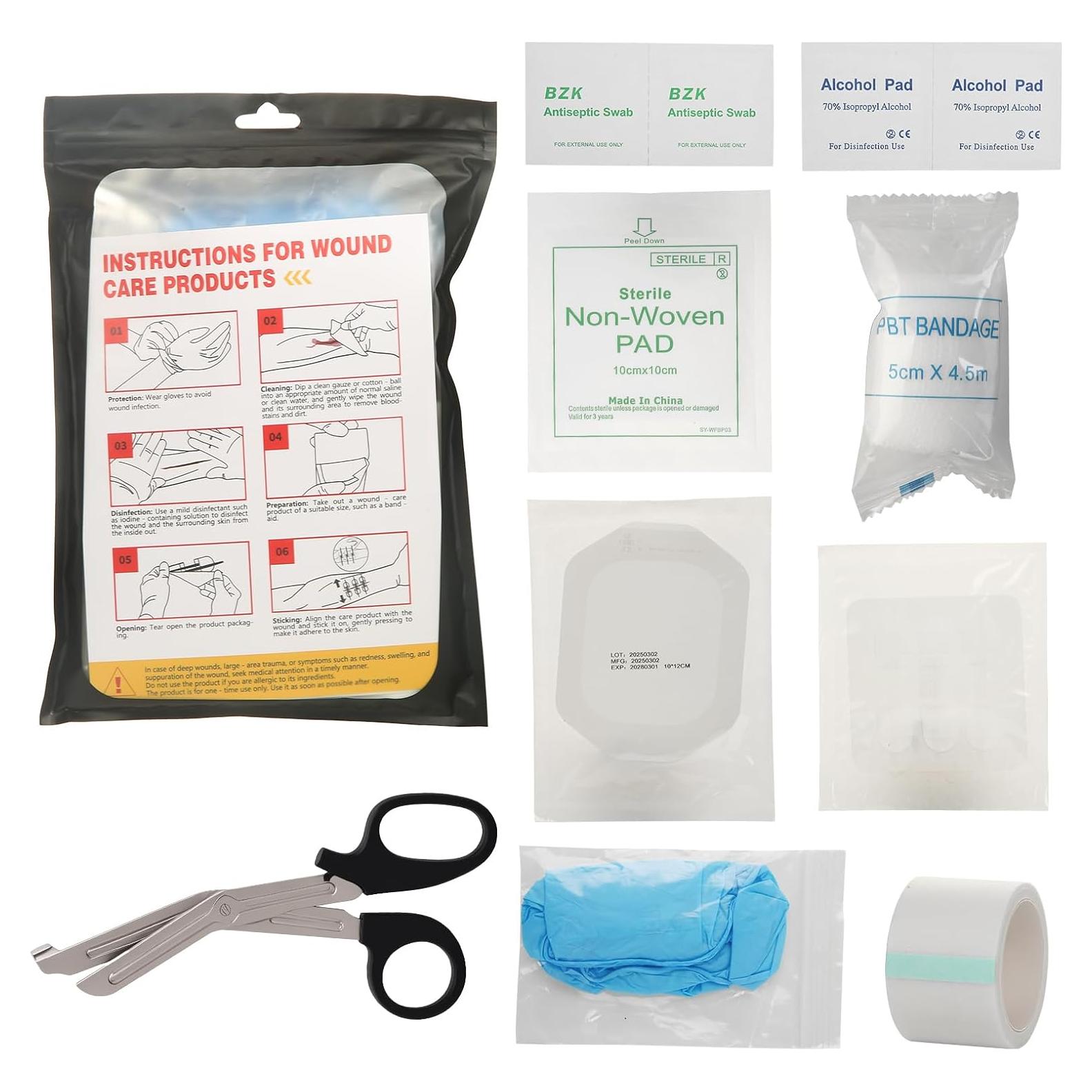 Kit de Cierre de Heridas AISIMEE - 6 Tiras Impermeables Sin Suturas