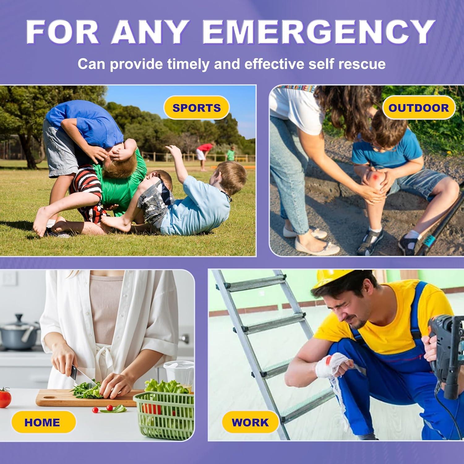 Kit de Cierre de Heridas Mariposa SYNTHGENE 4 Pcs 6.0-7.1cm