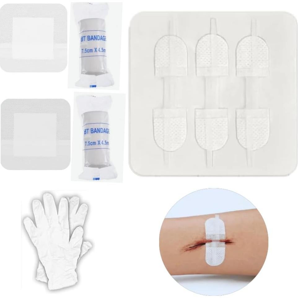 Kit de Cierre de Heridas Zip Stitch Sofarefinish - 6 Piezas