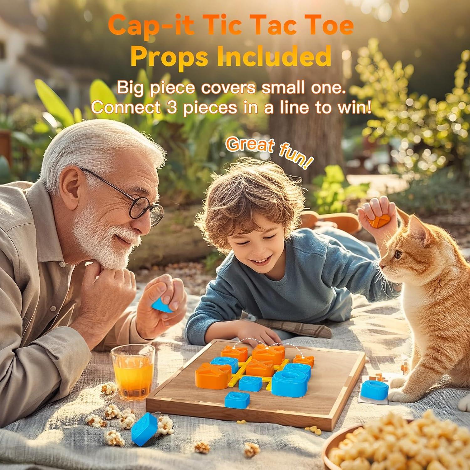 Caja de Juego Tres en Raya Recargable Niufuntek 5 Juegos Divertidos