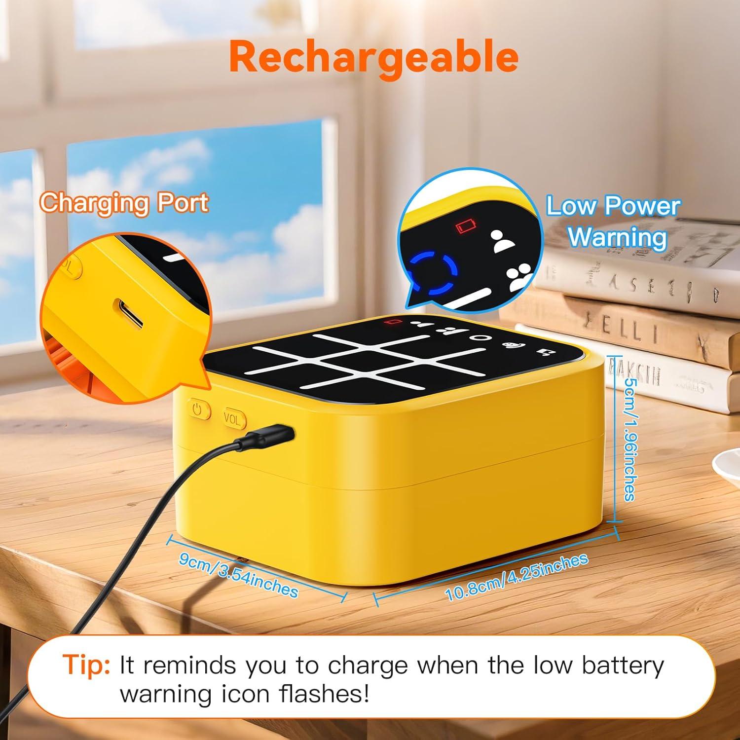 Caja de Juego Tres en Raya Recargable Niufuntek 5 Juegos Divertidos