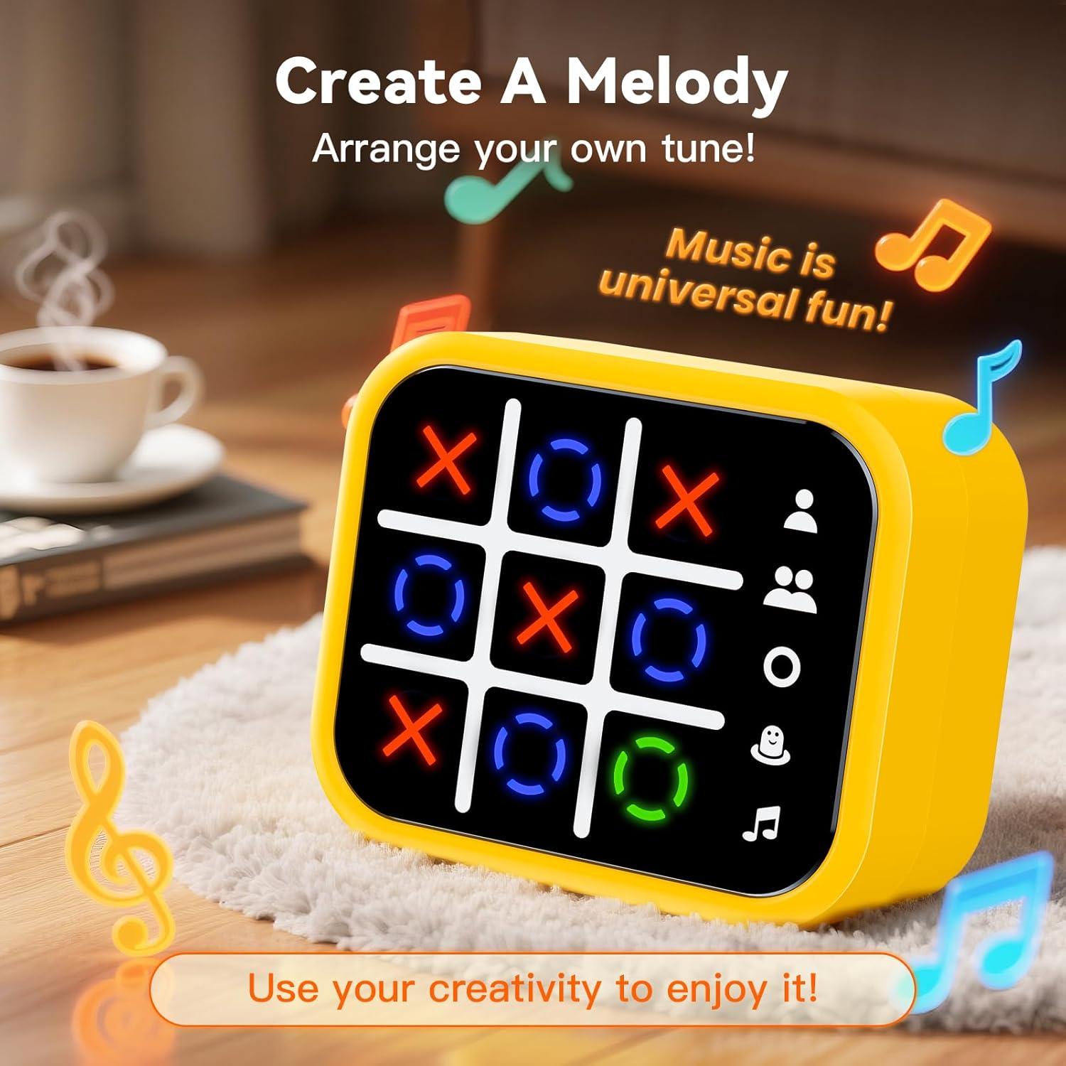 Caja de Juego Tres en Raya Recargable Niufuntek 5 Juegos Divertidos