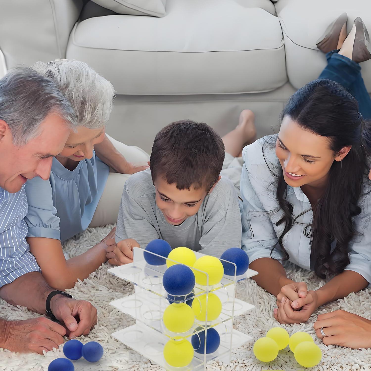 Juego de Tres en Raya 3D Qubic - Zhihe - Estrategia Familiar