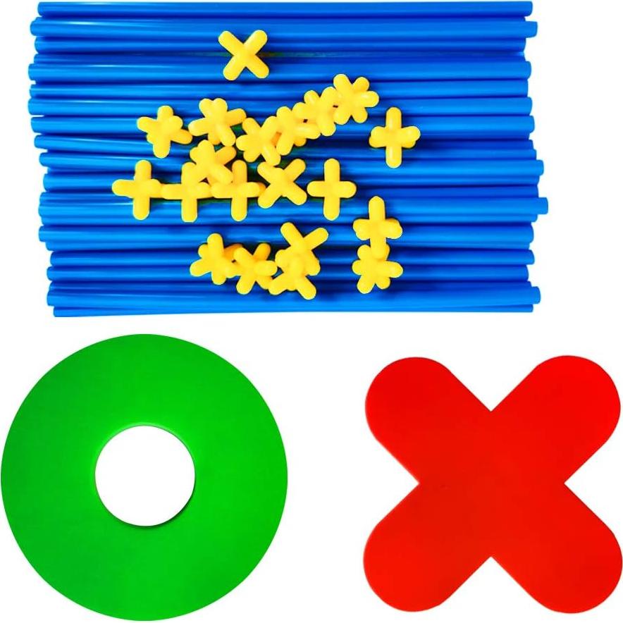 Juego de Tic Tac Toe Jumbo RAINBOW TOYFROG para Niños y Adultos