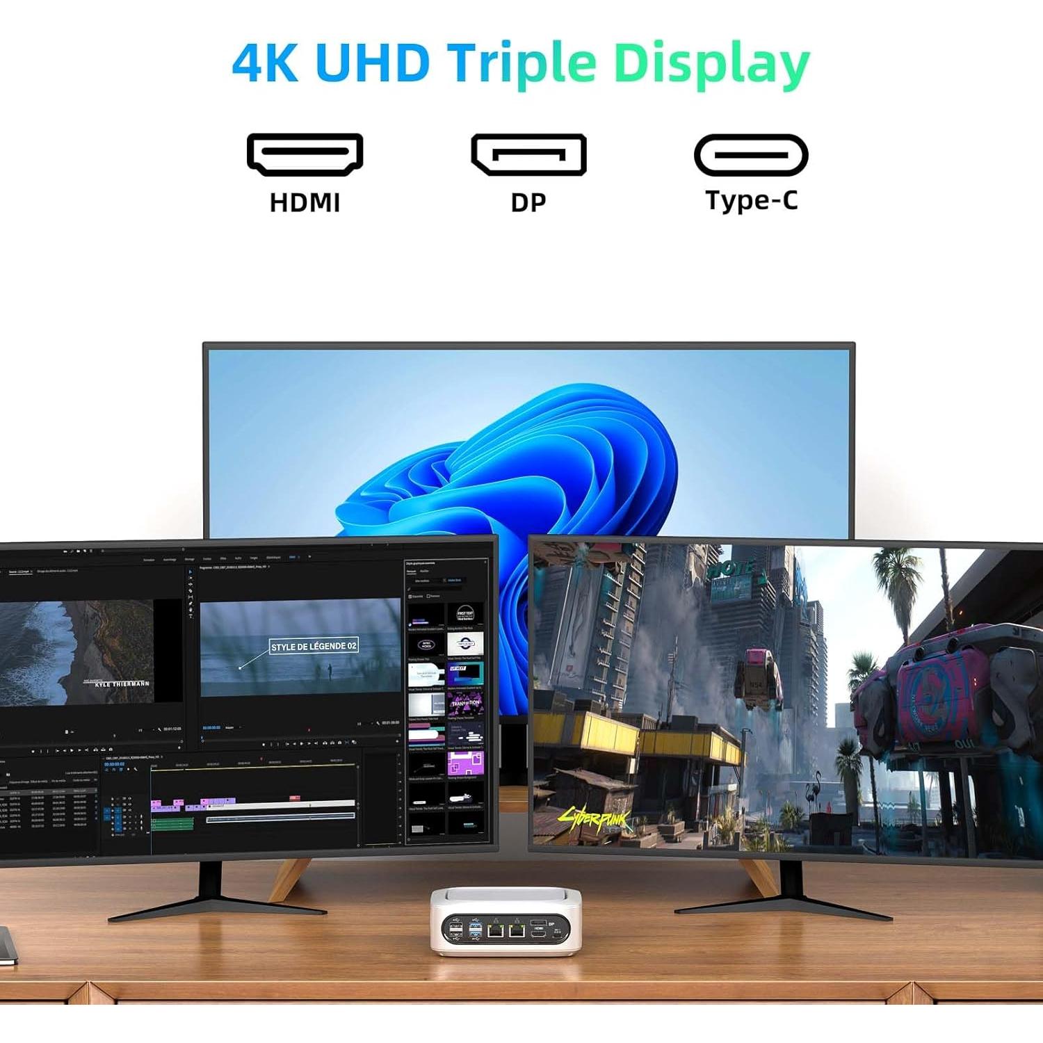 Mini PC AWOW MGI9 Intel Core i9-11900H 32GB 1TB SSD 4K