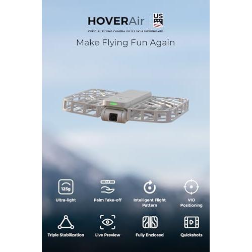 Drone HOVERAir X1 Estándar con Cámara 1080p y Modo Sígueme