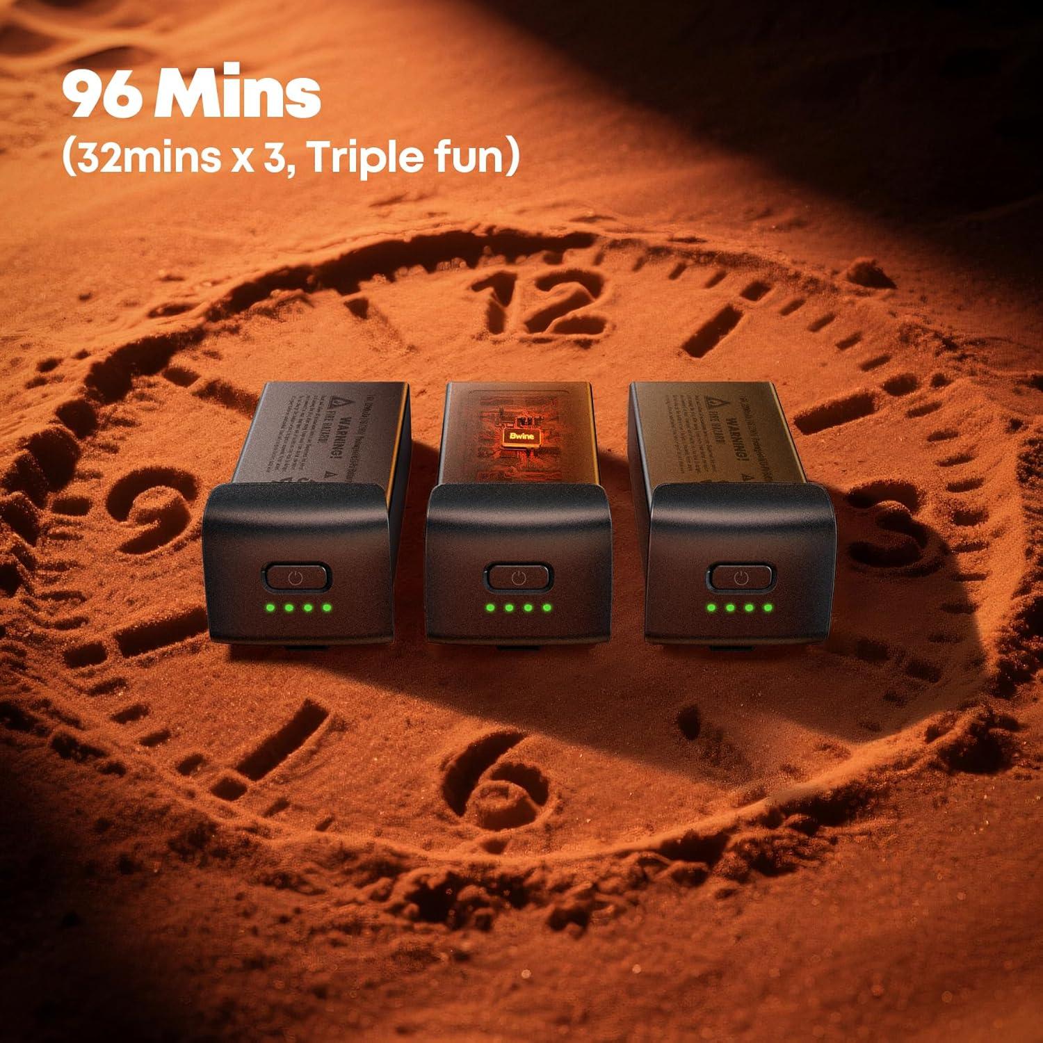 Bwine F7MINI 4K Video 8K Photo Drones with Camera for Adults, 3-Axis Gimbal EIS, 96Mins, 249g FAA-exempt, Over 6KM Transmission, AI GPS Smart Return, Follow, Waypoint, Orbit Fly, Better for Beginner