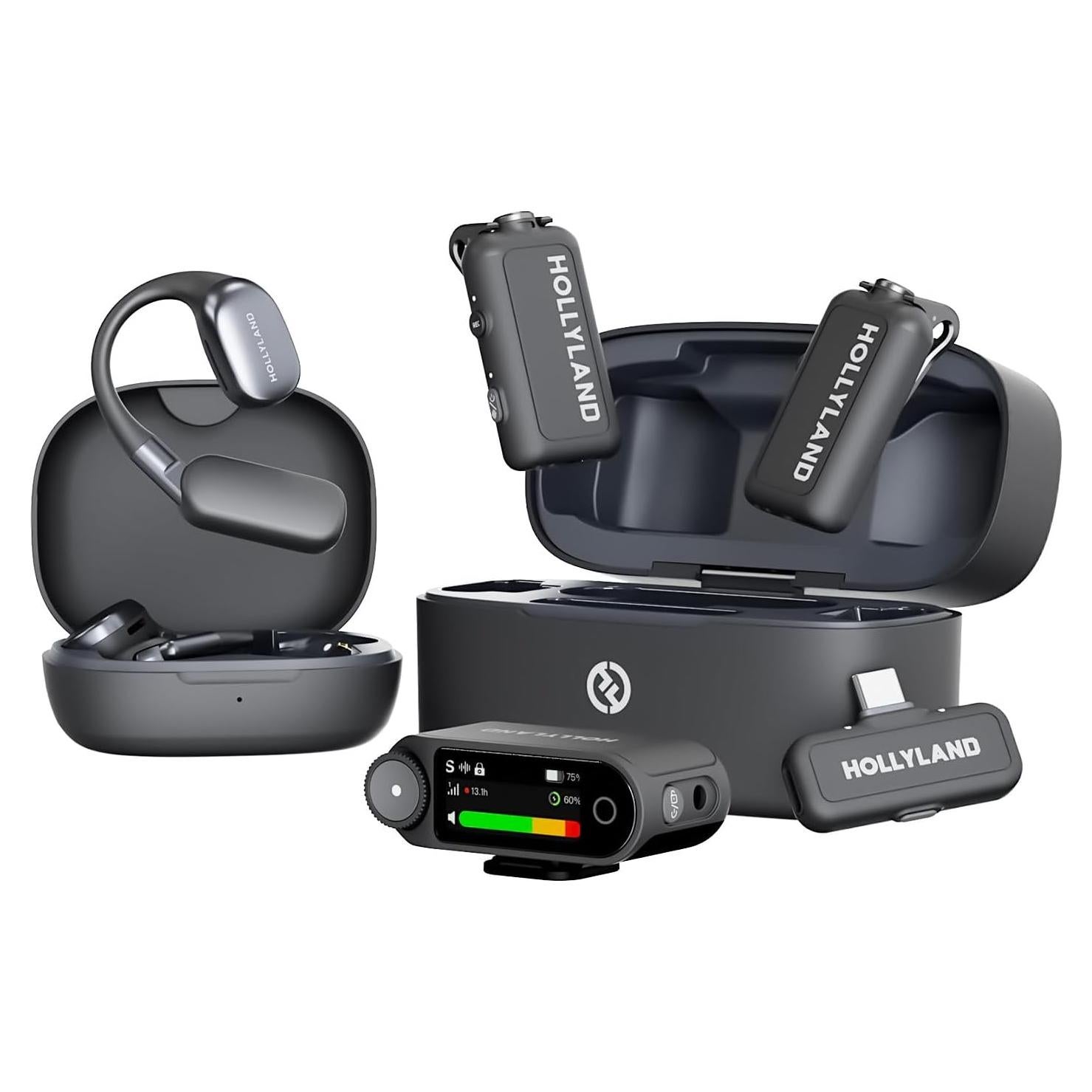 Micrófono Inalámbrico Hollyland LARK MAX 2 Combo Definitivo