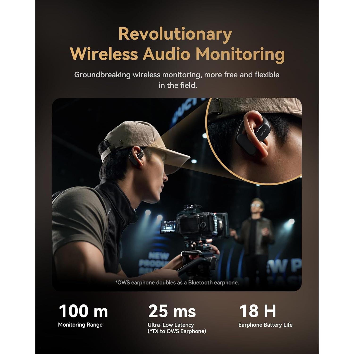 Micrófono Inalámbrico Hollyland LARK MAX 2 Combo Definitivo