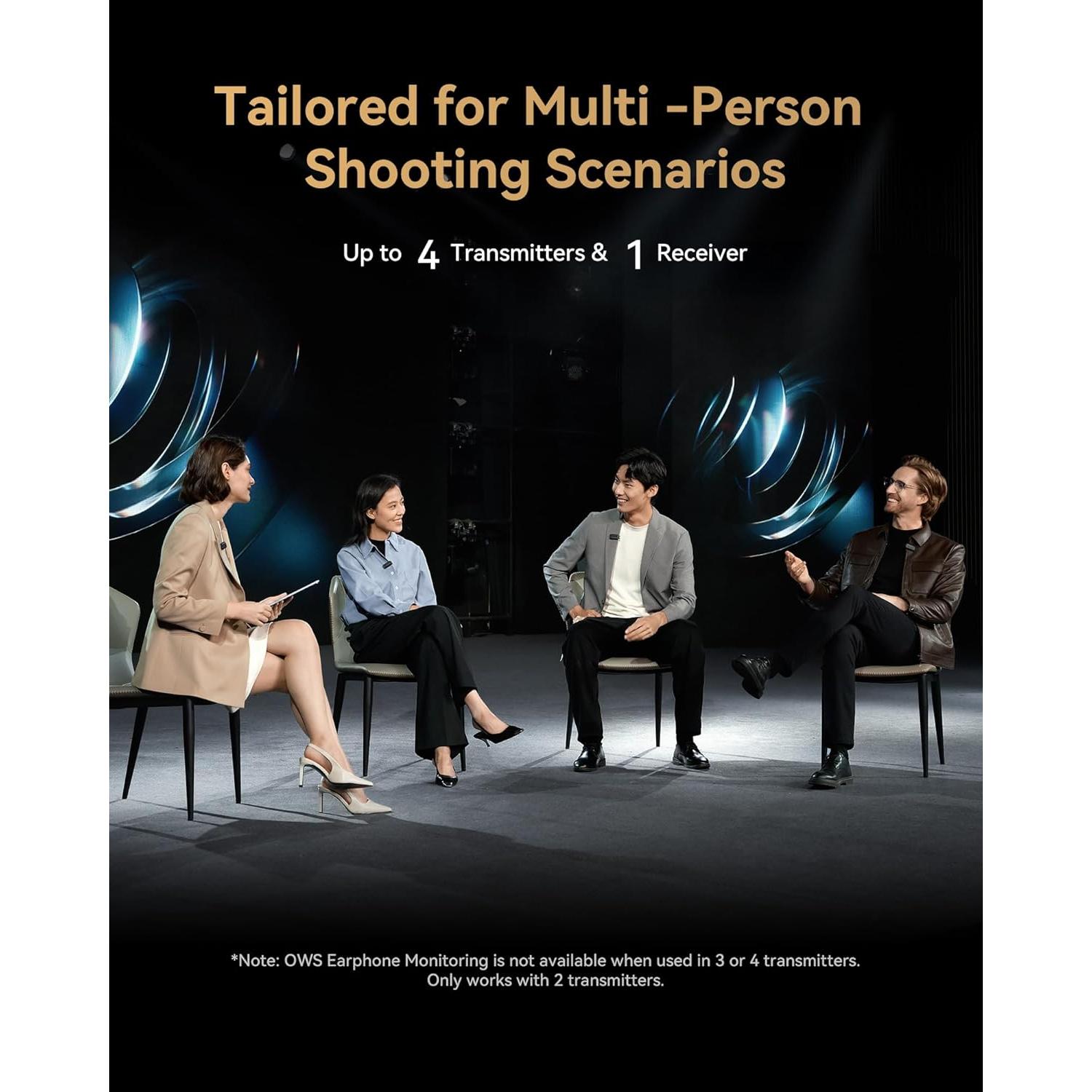 Micrófono Inalámbrico Hollyland LARK MAX 2 Combo Definitivo