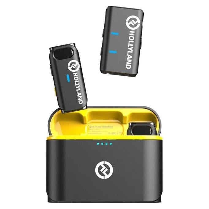 Micrófono Lavalier Inalámbrico Hollyland Lark M1 Duo para 2 Personas