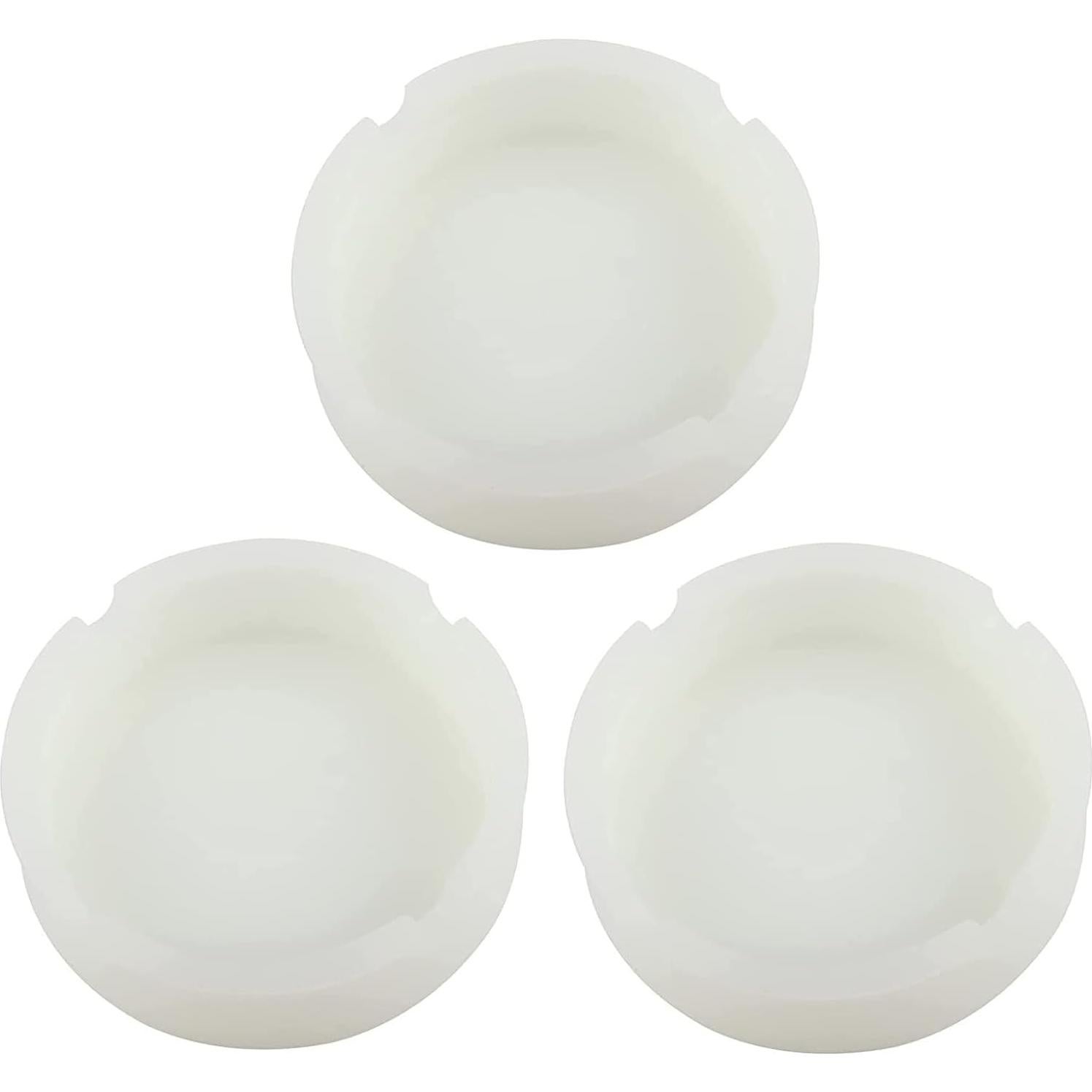 Cenicero Luminiscente de Silicona HOWDIA - Paquete de 3