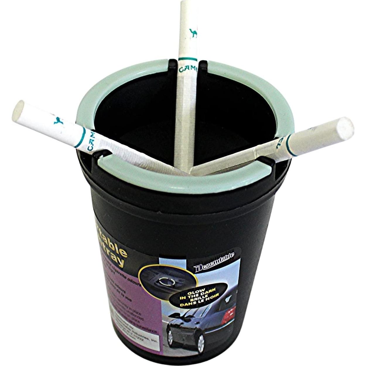 Paquete de 4 Ceniceros Portátiles Autoextinguibles Dependable