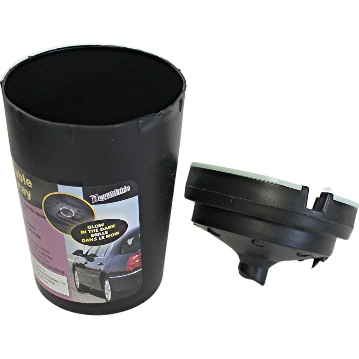 Paquete de 4 Ceniceros Portátiles Autoextinguibles Dependable