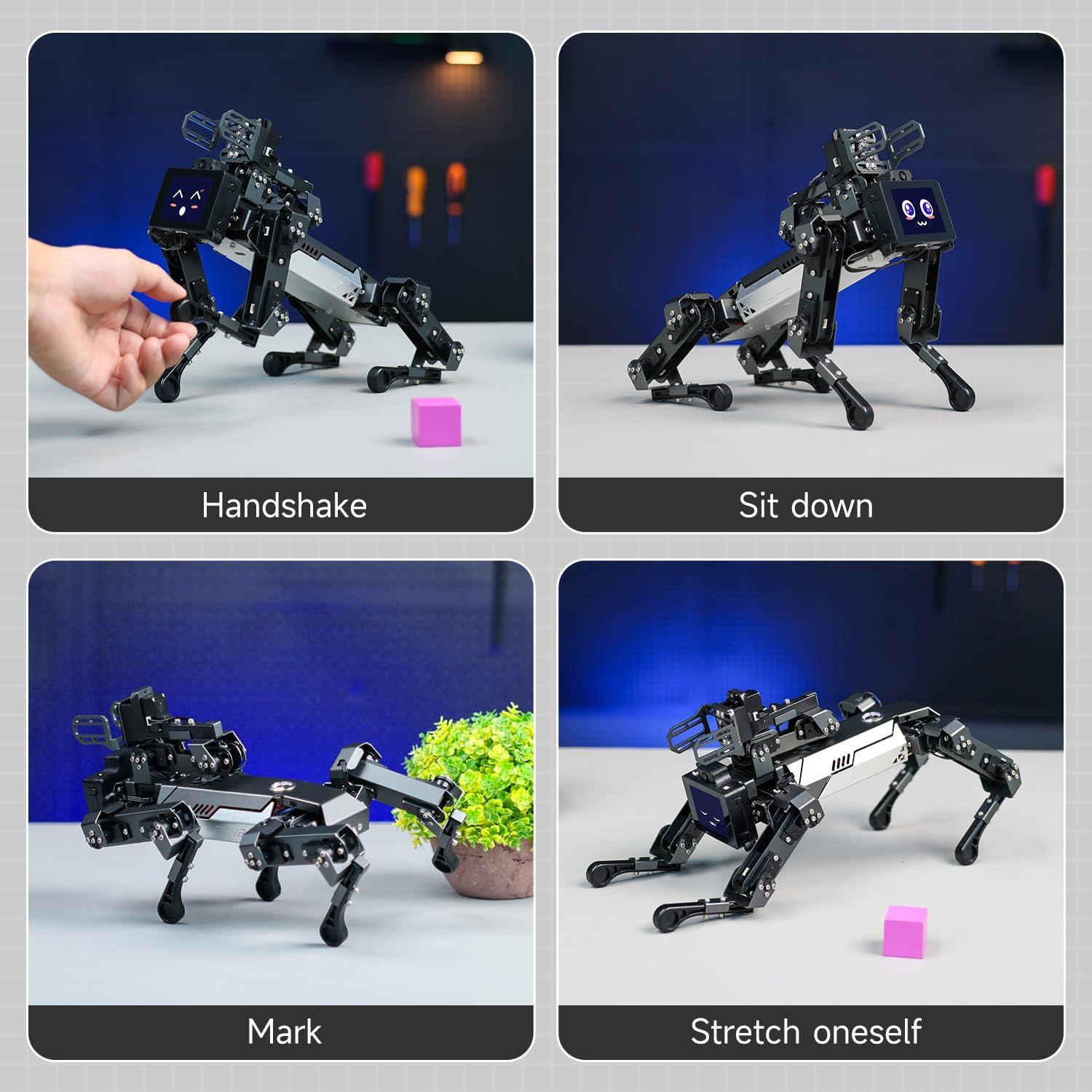 Perro Robot Inteligente Yahboom DOGZILLA-Lite para Raspberry Pi