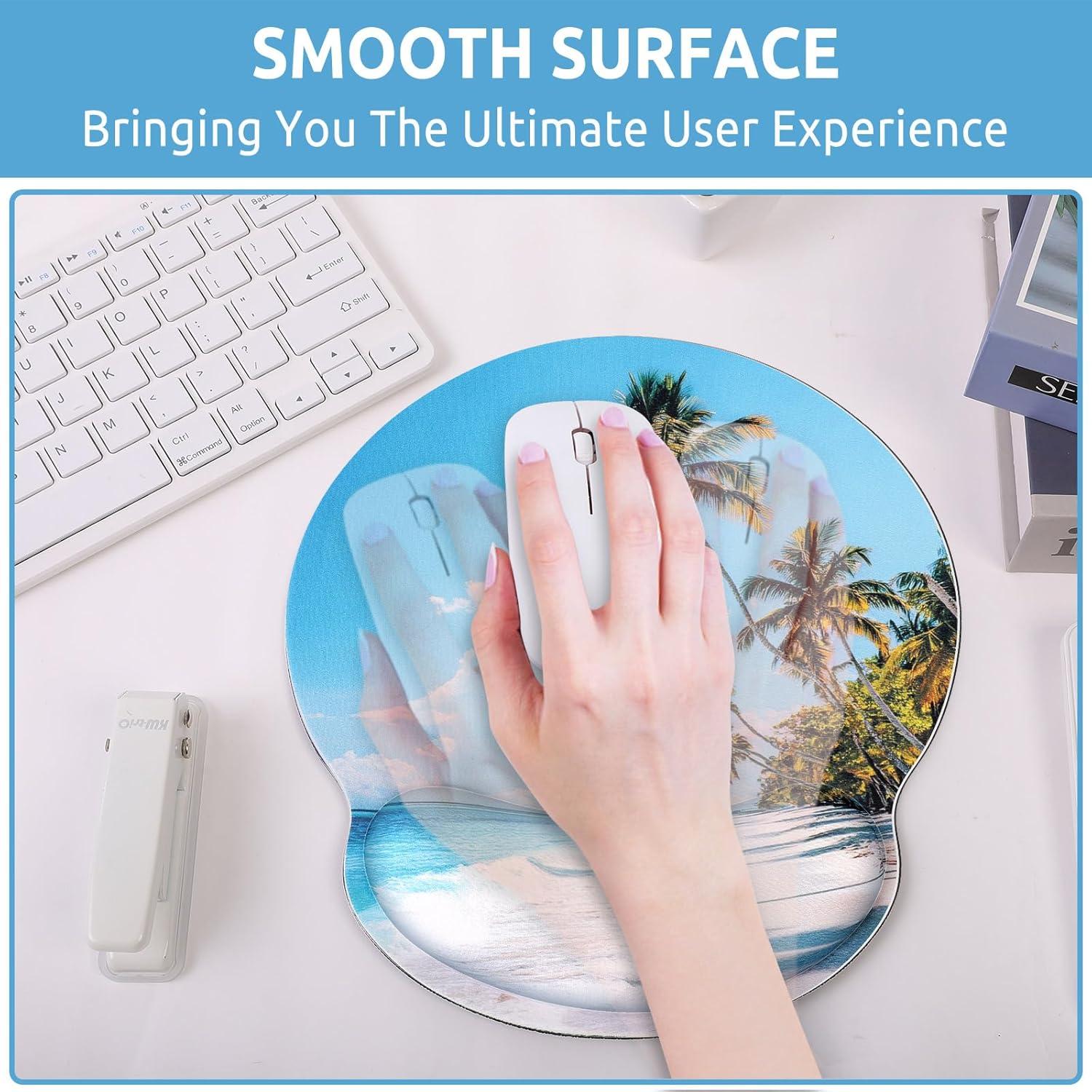 Alfombrilla de Ratón Ergonómica KONVINIT con Reposamuñecas