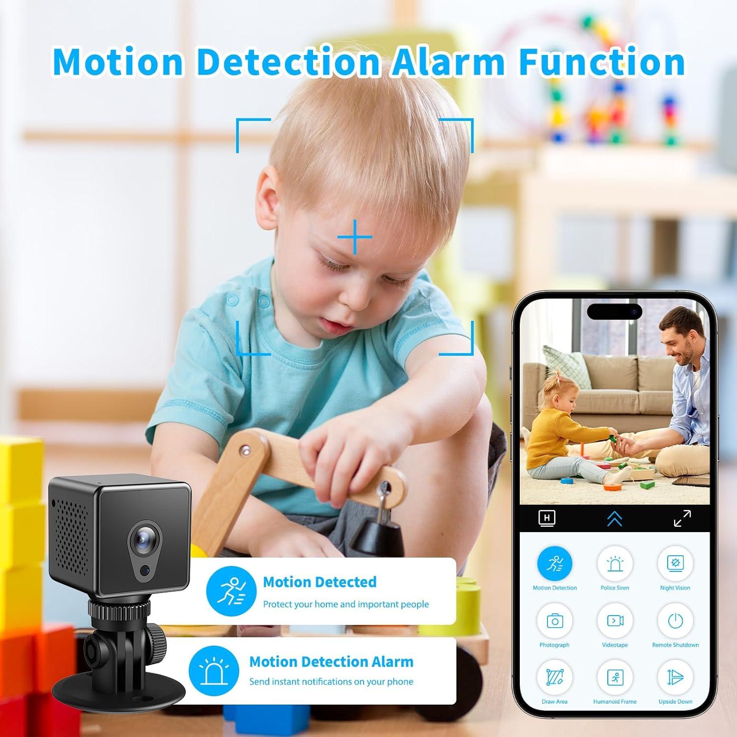 Cámara de Seguridad WiFi RXIMA XN45 4K Inalámbrica Interior