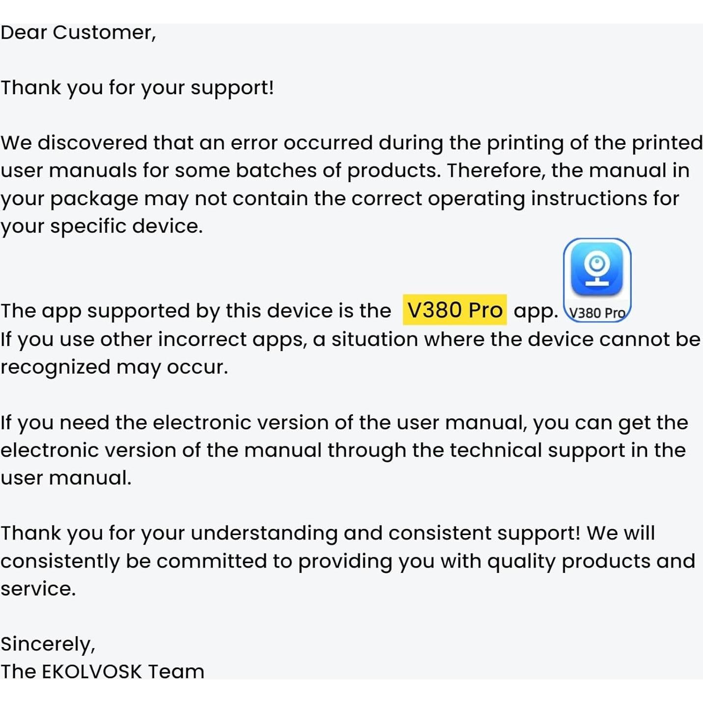 Cámara de Seguridad Inalámbrica EKOLVOSK QC5 2.5K WiFi