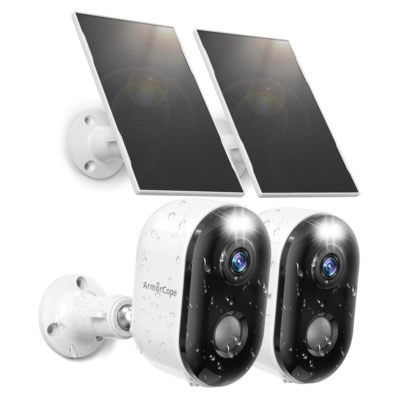 Cámara de Seguridad Inalámbrica Armorcope CG6CS 2K Solar AI