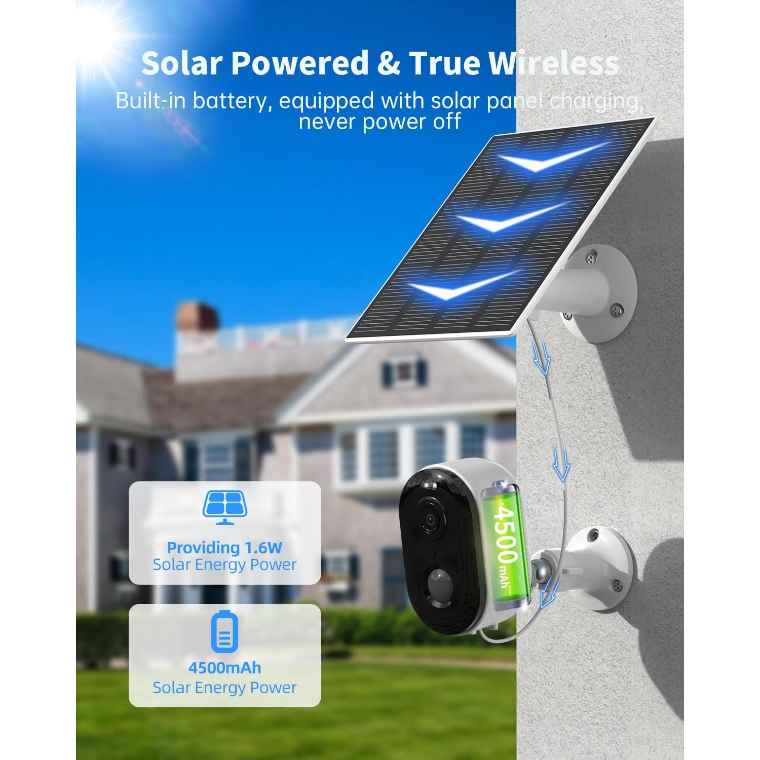 Cámara de Seguridad Inalámbrica Armorcope CG6CS 2K Solar AI