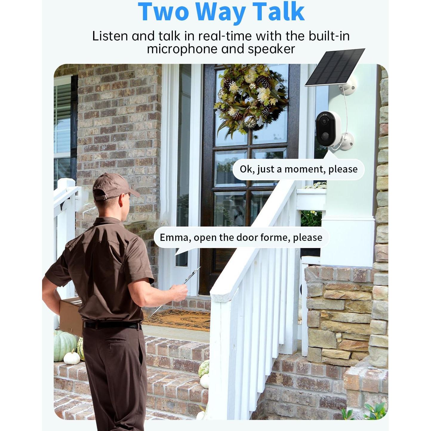 Cámara de Seguridad Inalámbrica Armorcope CG6CS 2K Solar AI