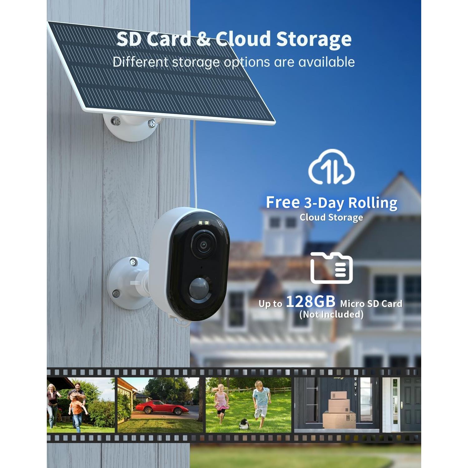 Cámara de Seguridad Inalámbrica Armorcope CG6CS 2K Solar AI