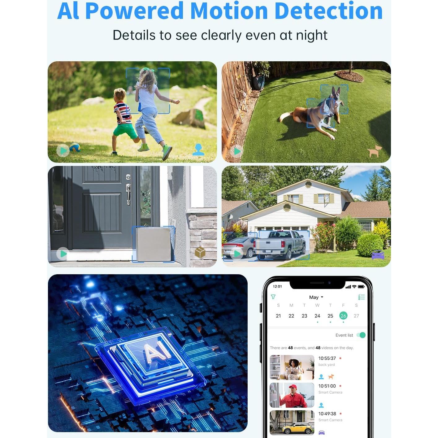 Cámara de Seguridad Inalámbrica Armorcope CG6CS 2K Solar AI