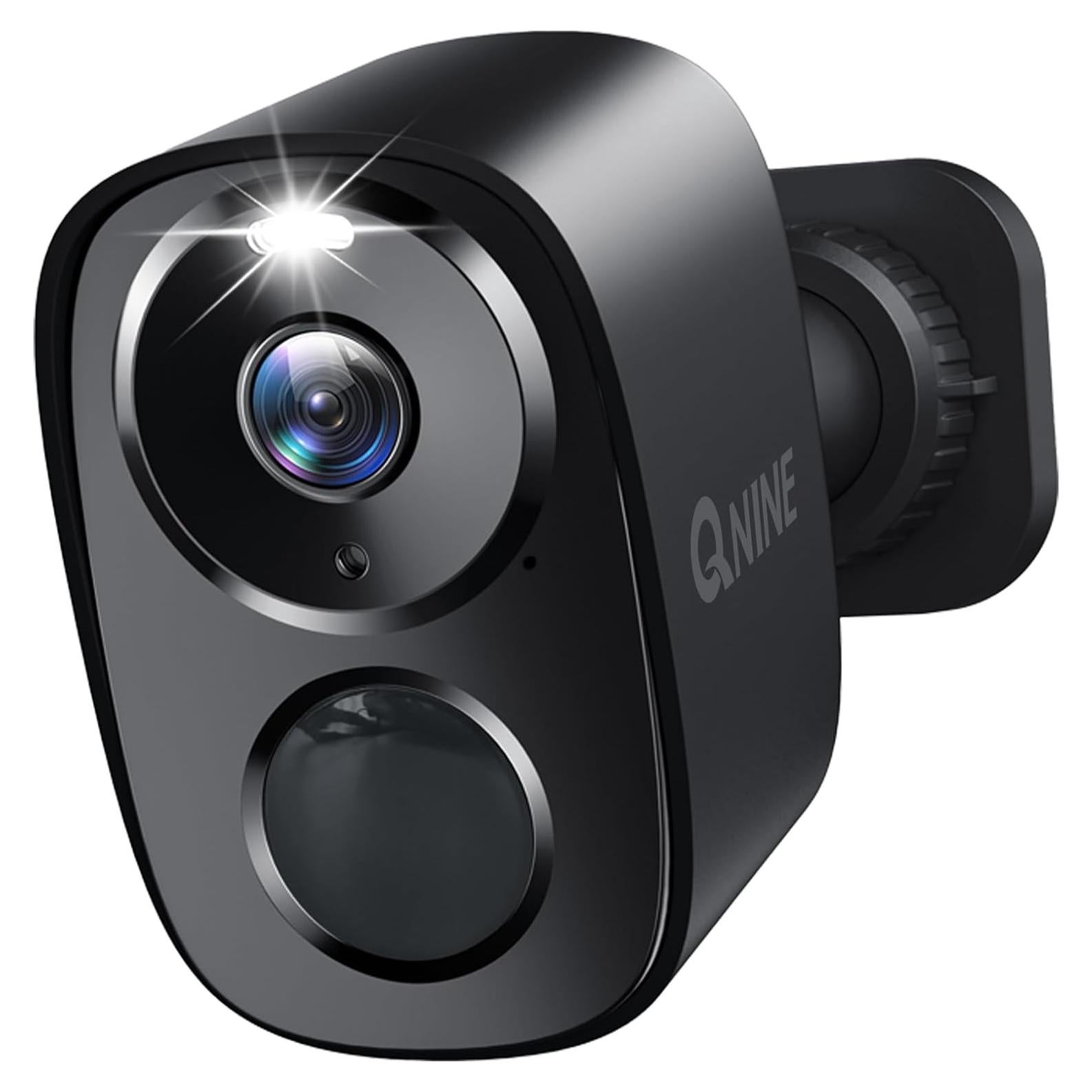 Cámara de Seguridad QNINE Inalámbrica 2K IP66 con Audio