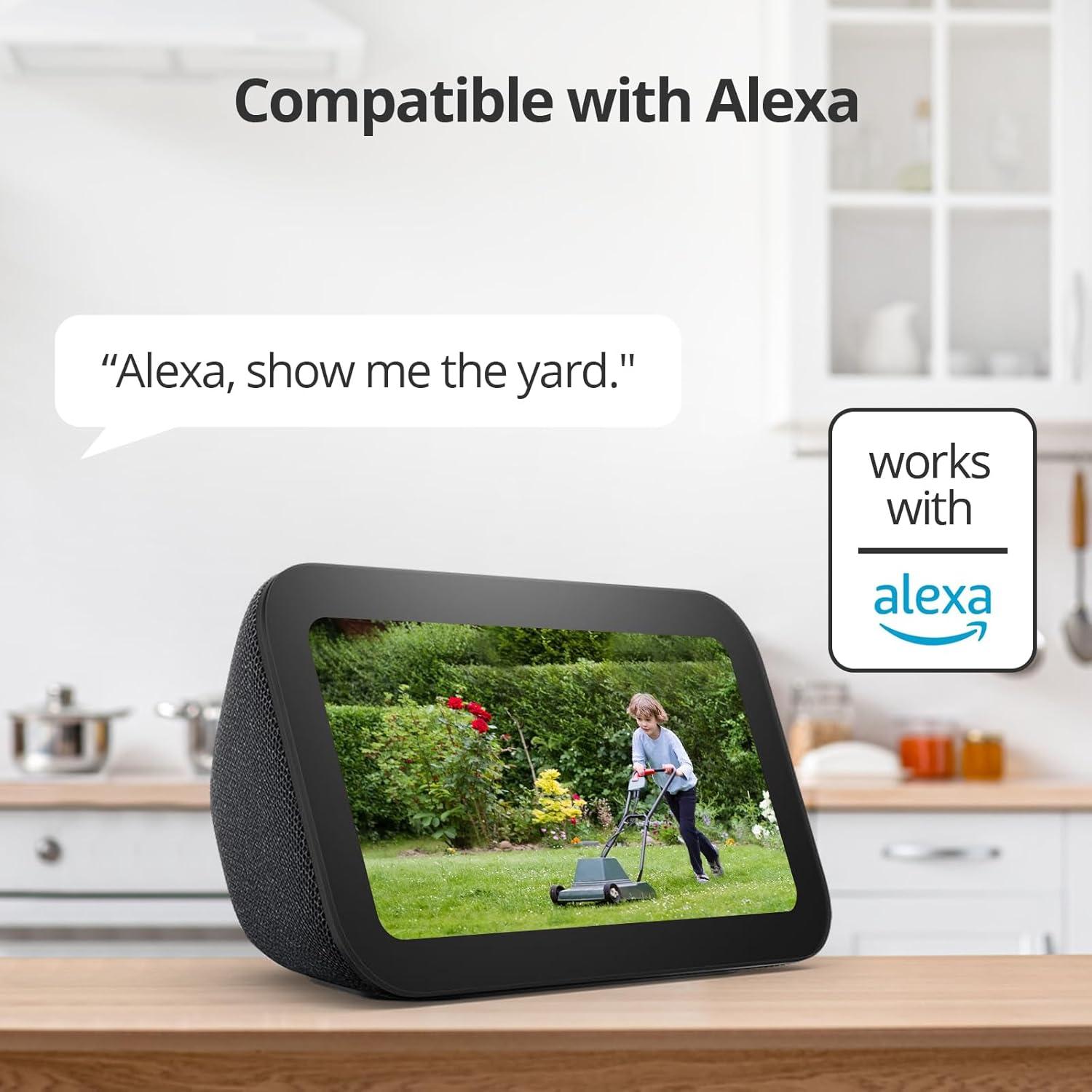 Cámara de Seguridad QNINE Inalámbrica 2K IP66 con Audio